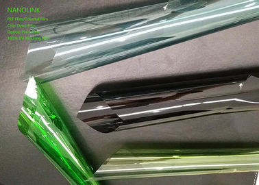 Shatterproof UV Blocking Film For Car Windows , Dyed Block Sunlight Window Film